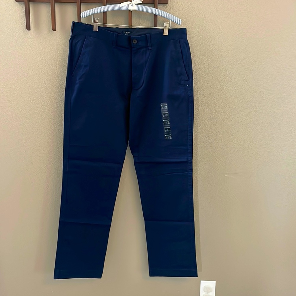 J Crew Navy Blue 34x32 Pants
